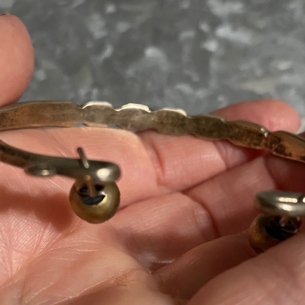 Vintage Tuareg cuff bangle - Picture 5 of 5